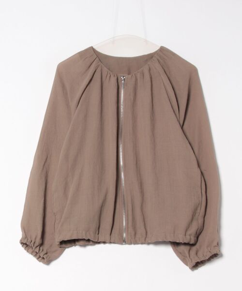 「INTERPLANET」 ブルゾン FREE ブラック レディース_画像7