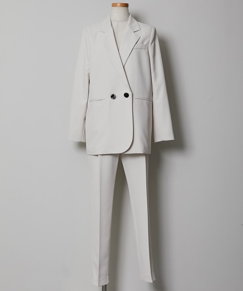 「SMILE ORCHID」 セットアップ M ホワイト レディース_画像3