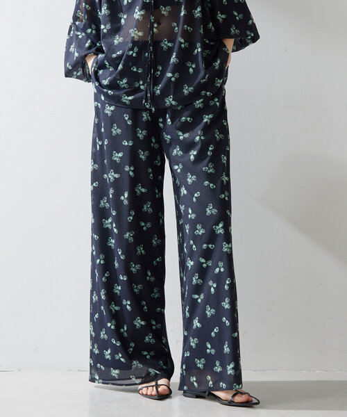 「Whim Gazette」 イージーパンツ FREE ブラウン レディース_画像2