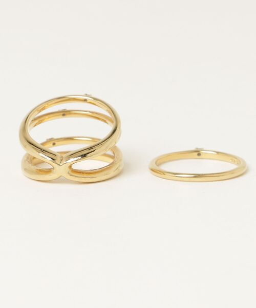 ete ゴールド シンプルリング ete（エテ） リング 7号 イエローゴールド レディース : ZOZOTOWN