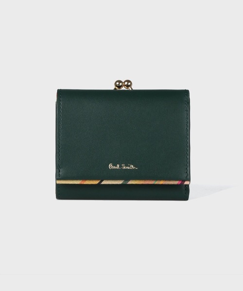 Paul Smith（ポール・スミス） 財布 Newスワールトリム がま口3つ折り