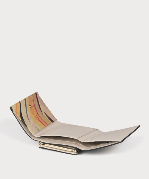 Paul Smith（ポール・スミス） 財布 Newスワールトリム がま口3つ折り