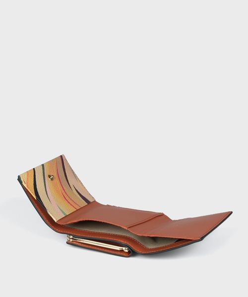 Paul Smith（ポール・スミス） 財布 Newスワールトリム がま口3つ折り