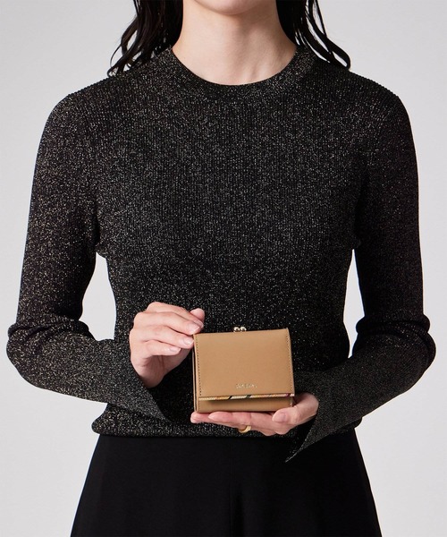 Paul Smith（ポール・スミス） 財布 Newスワールトリム がま口3つ折り