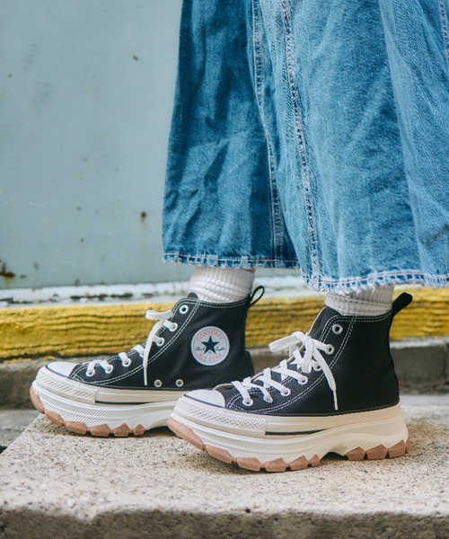 CONVERSE（コンバース） ハイカットスニーカー 5 ブラック メンズ