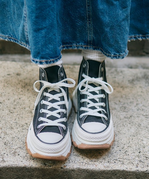 CONVERSE（コンバース） ハイカットスニーカー 5 ブラック メンズ