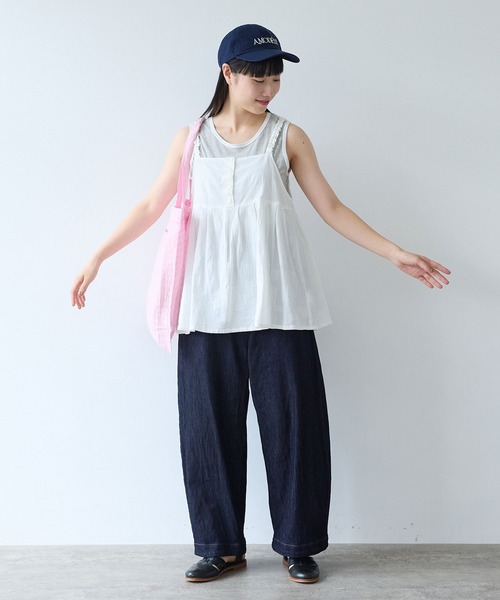 bulle de savon（ビュルデサボン） ブラウス シャツ patchwork ジャ