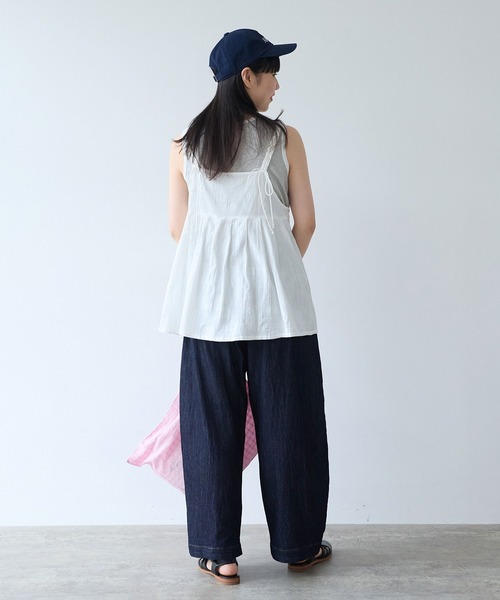 bulle de savon（ビュルデサボン） ブラウス シャツ patchwork ジャ