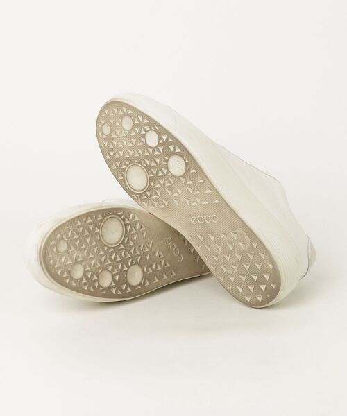 「ECCO」 ローカットスニーカー 39 ホワイト レディース_画像3