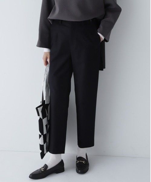 human woman（ヒューマンウーマン） パンツ MEDIUM ネイビー