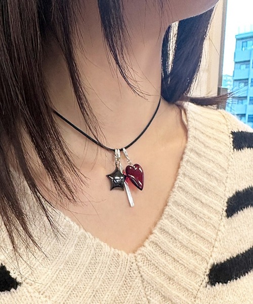 「LAMBDA」 チャーム フリー レッド系その他 メンズ_画像3