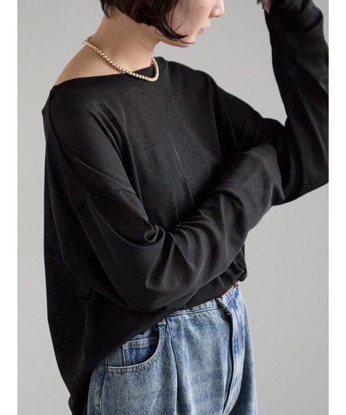トップス tomonini Samansa Mos2（サマンサモスモス） tシャツ 「ZOZO限定」シアー