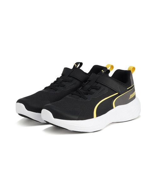 「PUMA」 「KIDS」ローカットスニーカー 22.5cm ブラック系その他 キッズ_画像2