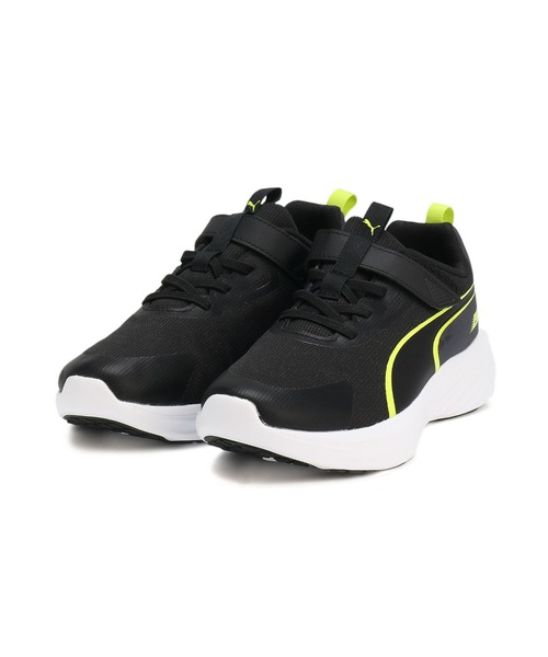 「PUMA」 「KIDS」ローカットスニーカー 22.5cm ブラック系その他 キッズ_画像8