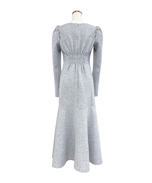 Rose Muse（ロゼミューズ） ワンピース Lace ribbon knit sew one