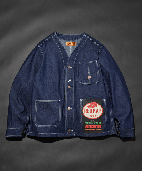 S*A様 RED KAP デニムジャケットタグ付き　インディゴブルー RED KAP（レッドキャップ） ブルゾン アウター 別注 ENGINEER JKT