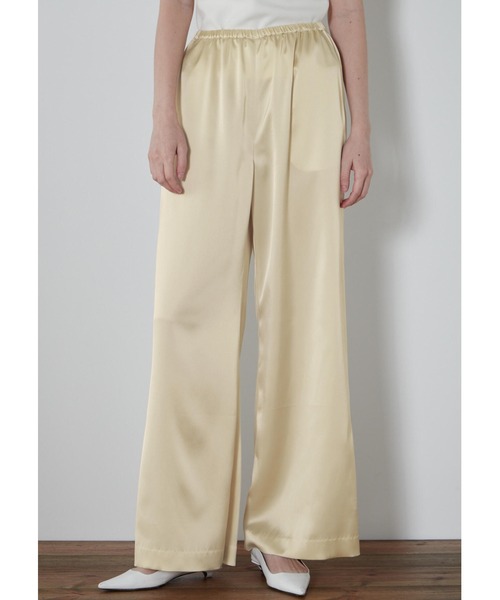 「LE PHIL」 イージーパンツ 0 ベージュ レディース_画像2