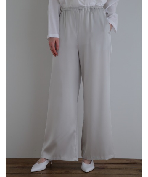 「LE PHIL」 イージーパンツ 0 ベージュ レディース_画像4