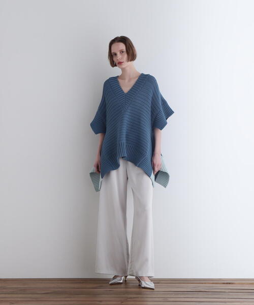 「LE PHIL」 イージーパンツ 0 ベージュ レディース_画像10