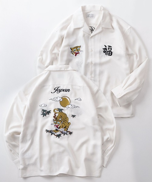 シャツ 「70」TORA/ALASKA ヴィンテージライク オープンカラー