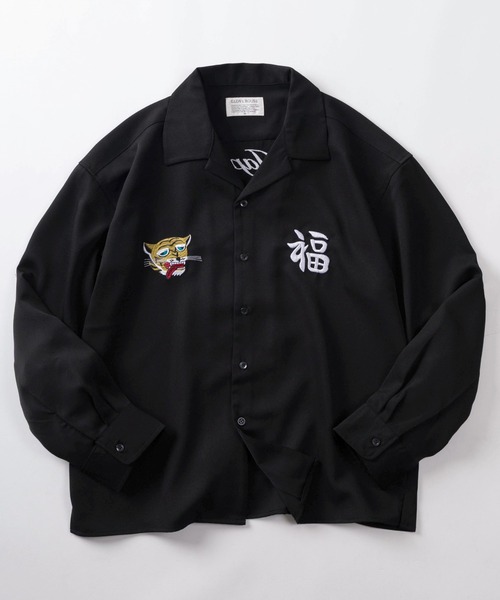 シャツ 「70」TORA/ALASKA ヴィンテージライク オープンカラー