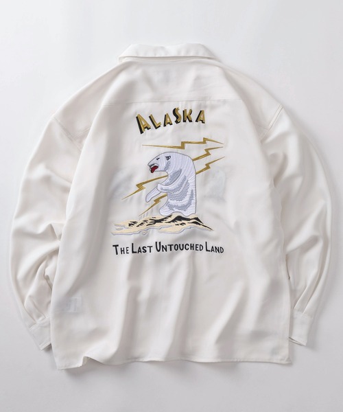 シャツ 「70」TORA/ALASKA ヴィンテージライク オープンカラー