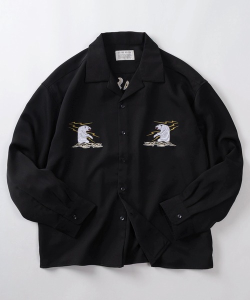 シャツ 「70」TORA/ALASKA ヴィンテージライク オープンカラー