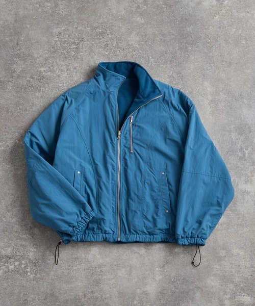 [ADRER] блузон X-SMALL голубой зеленый мужской 