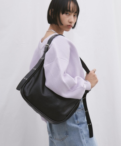 「Aunt Marie's」 ショルダーバッグ FREE シルバー レディース_画像7