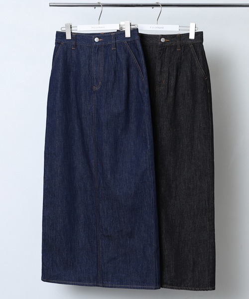 「Firsthand」 デニムスカート M ブラック レディース_画像8