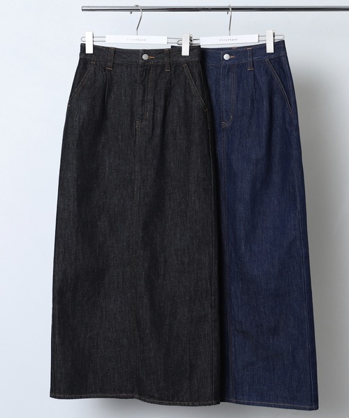 「Firsthand」 デニムスカート M ブラック レディース_画像9