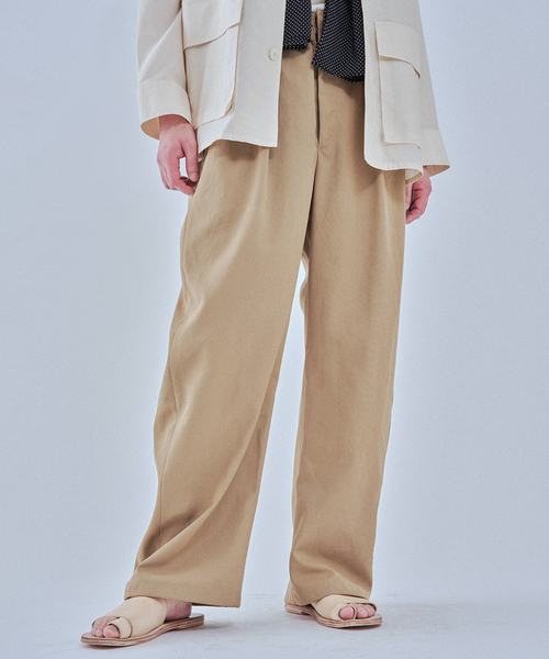 EDIFICE（エディフィス） ワイドパンツ パンツ MORE THAN コットン