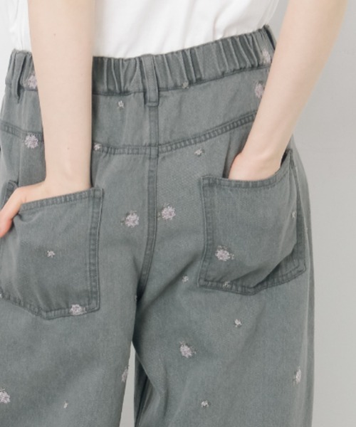 6 パンツ 「6(ROKU)」コットン ダイ パンツ レディース : ZOZOTOWN
