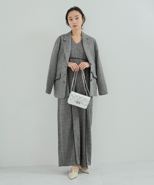 「LE CERCLE par rope'」 テーラードジャケット FREE ブラック系その他2 レディース_画像2