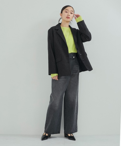 「LE CERCLE par rope'」 テーラードジャケット FREE ブラック系その他2 レディース_画像7