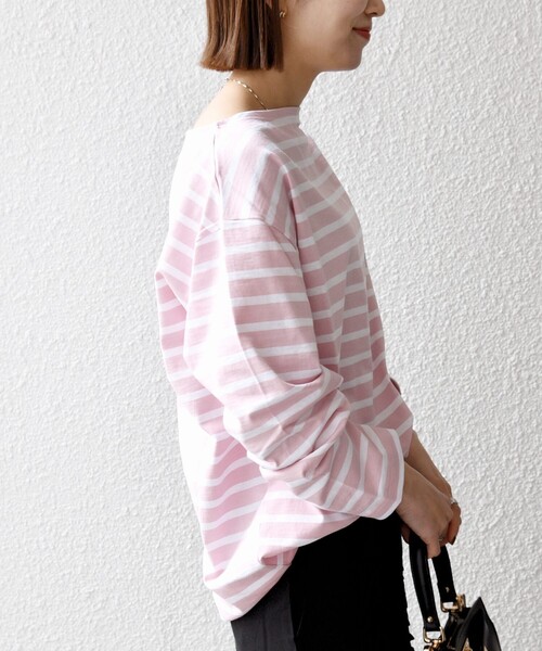 Le Minor（ルミノア） tシャツ Le minor:「洗濯機可能」ボーダー