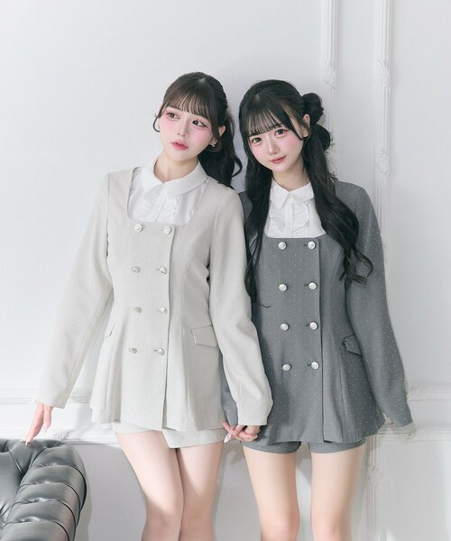 Belle Charme ジャケット ノーカラージャケット 「Belle Charme