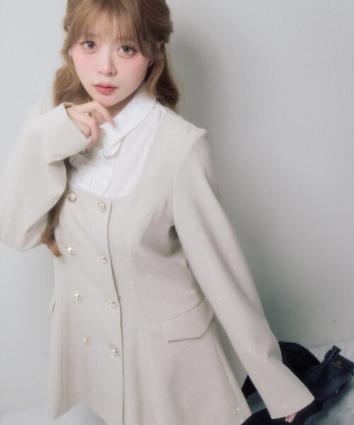 Belle Charme ジャケット ノーカラージャケット 「Belle Charme