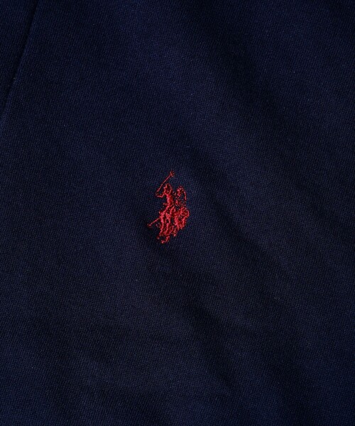 「U.S. POLO ASSN.」 スウェットカットソー MEDIUM ブラック メンズ_画像7