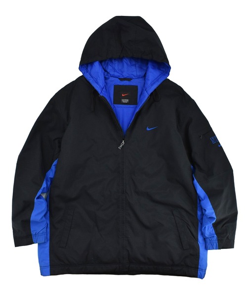 NIKE y2k CLIMA-FIT ナイロンジャケット　プルオーバー　異素材 NIKE（ナイキ） ナイロンジャケット 「USED」Y2K NIKE 中綿入り