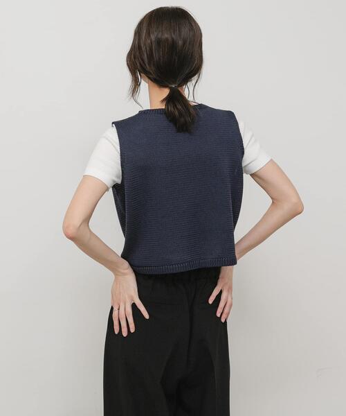 SENSE OF PLACE by URBAN RESEARCH ニット セーター 「洗濯可」リネン