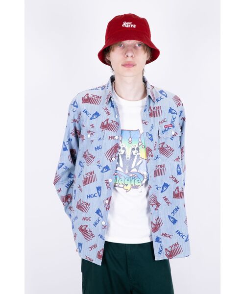 「HYSTERIC GLAMOUR」 長袖シャツ SMALL ホワイト系その他 メンズの画像