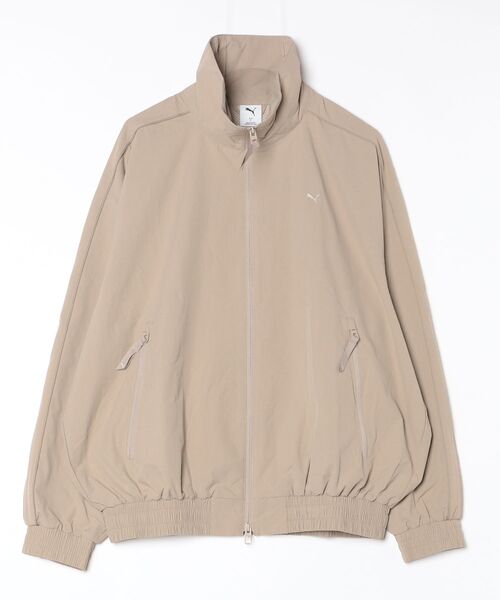 【値下げ】新品 KONDO Racing ジャケット PUMA ベージュ系 M PUMA（プーマ） コート ジャケット PUMA STAND COLLAR JACKET / プーマ