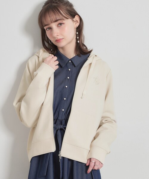 Couture Brooch（クチュール ブローチ） パーカー 「洗える・ダブル