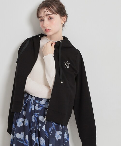 Couture Brooch(クチュール ブローチ) パーカー 「洗える・ダブル Couture Brooch(クチュール ブローチ) パーカー 「洗える・ダブル