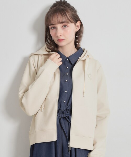 Couture Brooch（クチュール ブローチ） パーカー 「洗える・ダブル