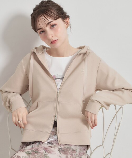 Couture Brooch（クチュール ブローチ） パーカー 「洗える・ダブル