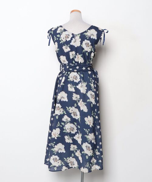 「JILL by JILL STUART」 ノースリーブワンピース SMALL ネイビー レディース_画像2