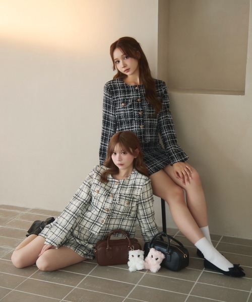 「TITTY&CO.」 セットアップ FREE ホワイト レディース_画像2
