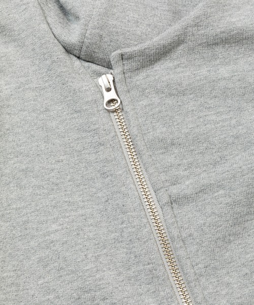 「rehacer」 ジップアップパーカー MEDIUM ブルーグリーン メンズ_画像3